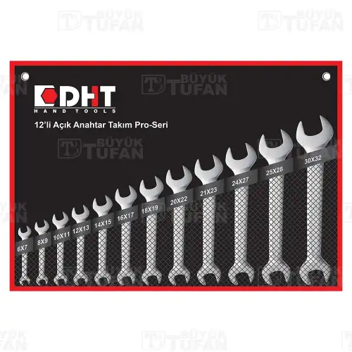 12 Lİ AÇIK ANAHTAR TAKIMI PRO-SERİ DHT