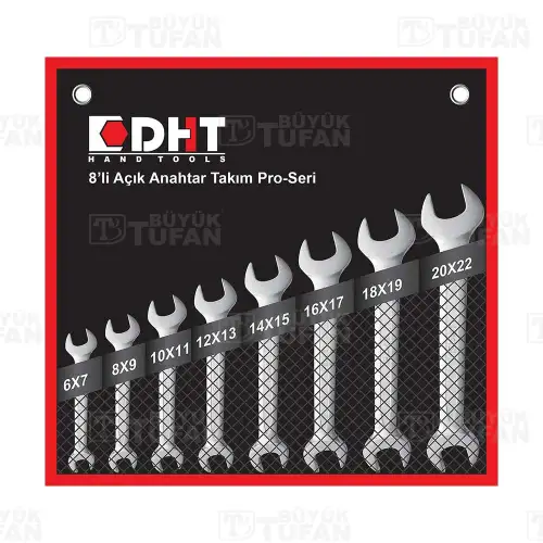8 Lİ AÇIK ANAHTAR TAKIMI PRO-SERİ DHT