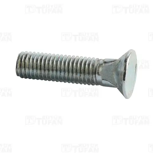M12*60 DEMİR BIÇAK CIVATASI UNC DİBİ DÖRT KÖŞE GLV