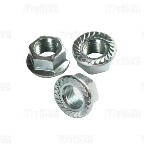 M12 FLANŞLI SOMUN DIN 6923 GR: 6